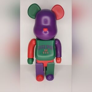 BE@RBRICK 100% & 400%  Guess Sport Logo Medicom toy bearbrick from Japan